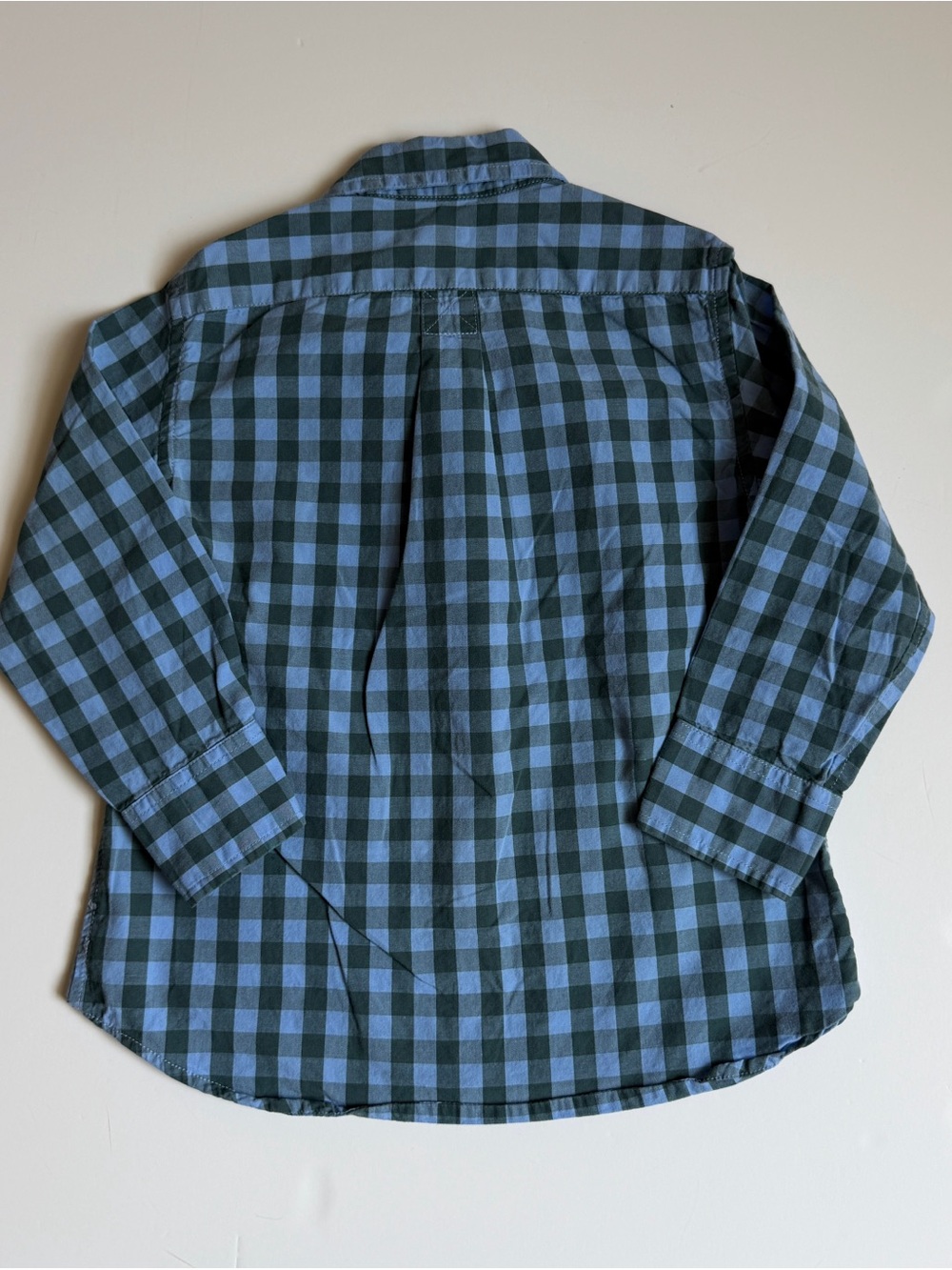 Bundle Cat & Jack and Crewcuts Boys Size 3T Gingham Button Down Shirts - Picture 7 of 15